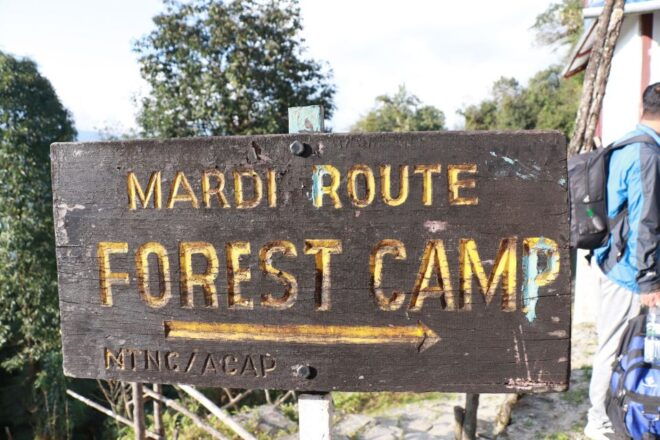 2 Night 3 Days Mardi Himal Trek From Pokhara - Itinerary