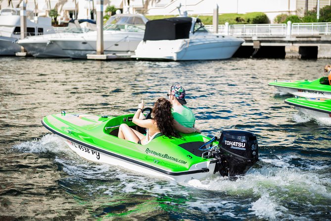 2 Person Mini Power Boat Rental at Tampa Riverwalk - Requirements and Restrictions