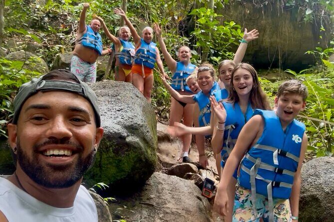 2 Tours in 1 Day: Rainforest Waterslides & Beach Tour w/Transport - Afternoon: Sun, Sand, and Shopping