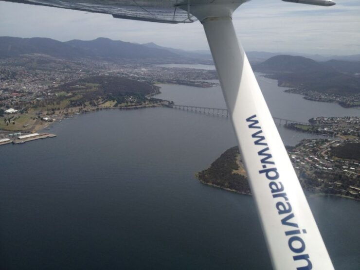20 Minute Scenic Hobart Plane Flight - Booking Information