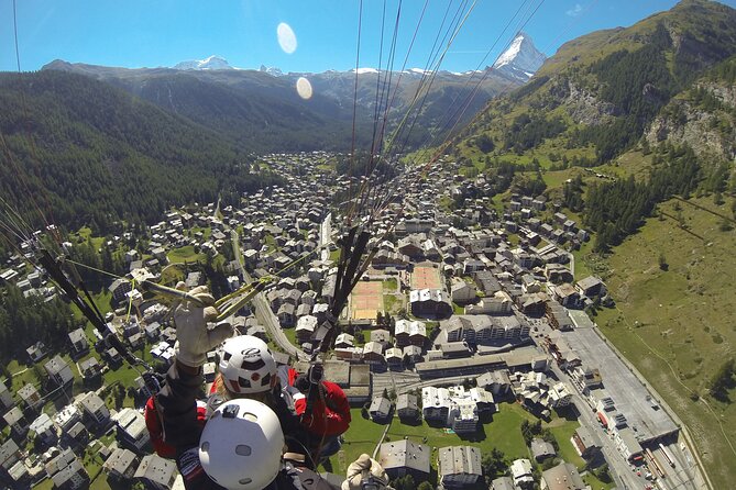20 to 25 Minute Tandem Paragliding in Zermatt and Matterhorn View - Directions