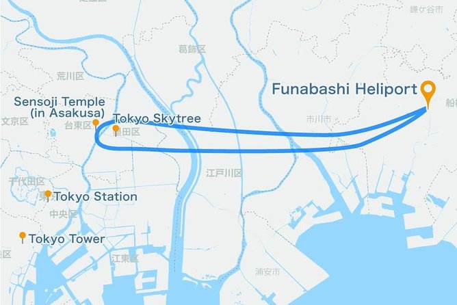 [22 Min]Tokyo City Lights Helicopter Tour : Skytreeasakusa - Experience Tokyos Skyline From Above
