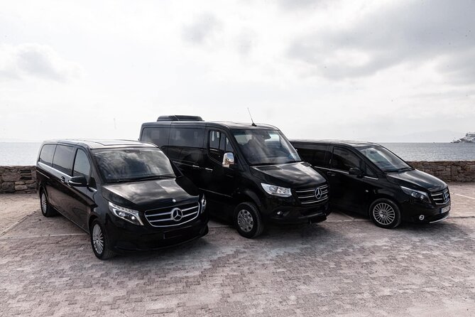 24-hour Point-Point Mykonos Airport and Port Transfers Service - Price Information