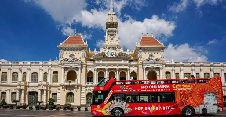 24H-HO CHI MINH CITY TOUR- HOP ON - HOP OFF BUS - Inclusions and Services Provided