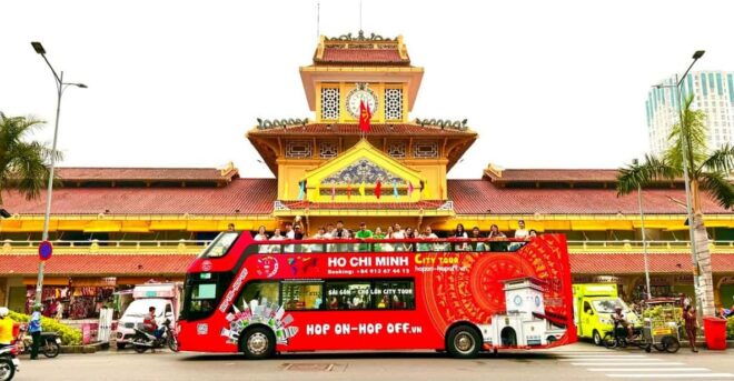 24H-SAIGON-CHO LON CITY TOUR - HOP ON - HOP OFF BUS - Ticket Pricing and Validity