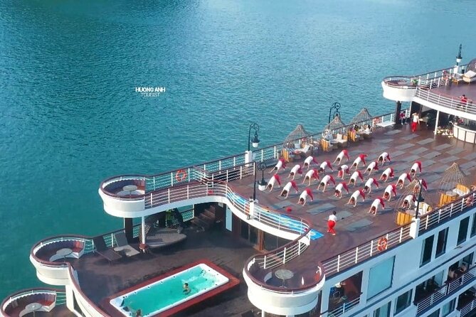 2D1N Ambassador 5* - Top 5 Best Halong Cruise - Breathtaking Scenic Views