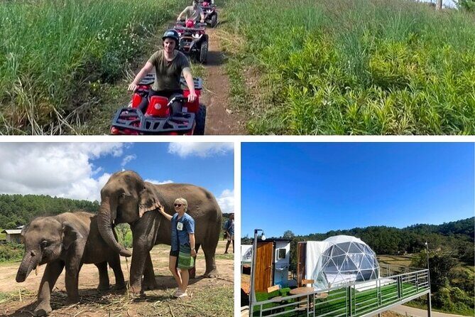 2D1N: ATV Ride, Elephant Sanctuary, Overnight in Stylish Dome - Good To Know