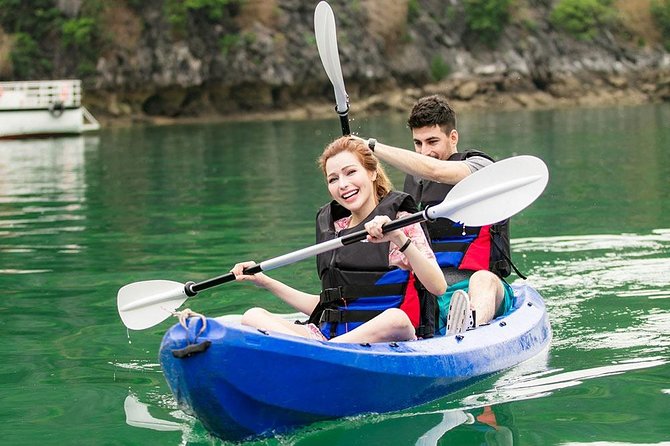 2D1N Explore Halong - Ha Lan Bay on Rosy 5-Star Cruise KAYAK, POOL,... - Common Questions
