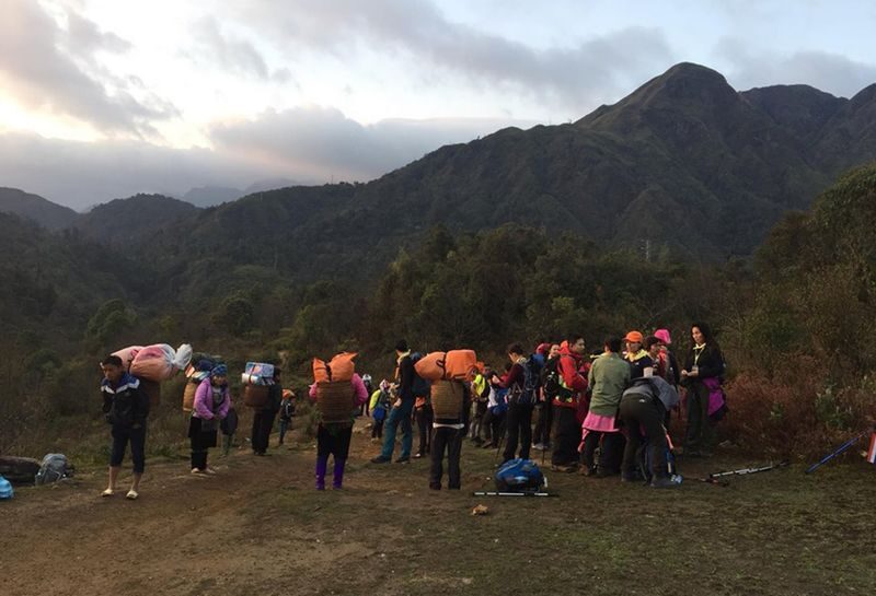2D1N Fansipan Mountain Trek with Camping from Sapa - Day two: an early climb to 3,143 meters