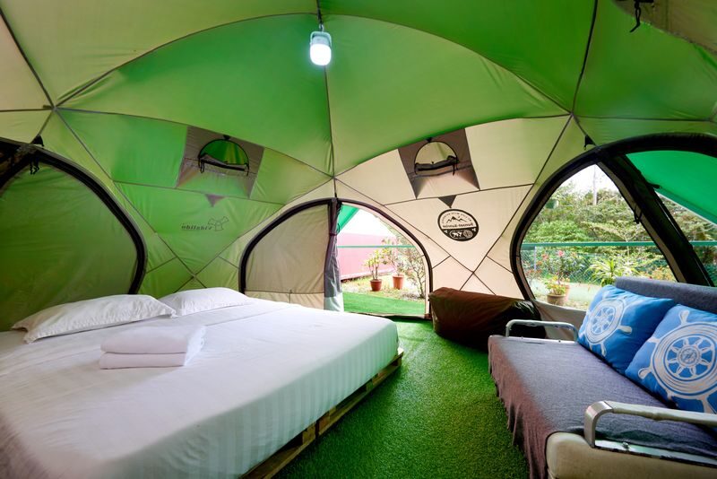 2D1N Glamz At Genting Glamping Experience - A slow afternoon, with games and shared facilities