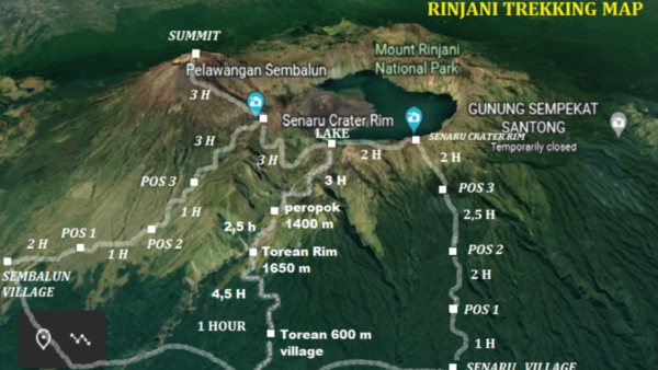 2D1N Rinjani Summit - Booking Information