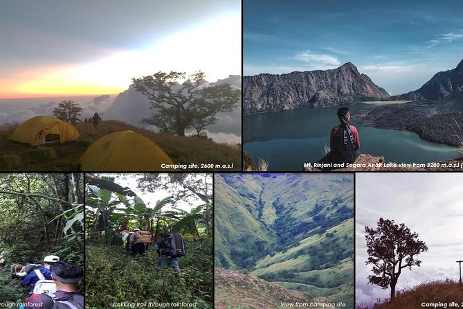2D1N Rinjani Trekking via Aik Berik, Central Lombok - Inclusions and Exclusions