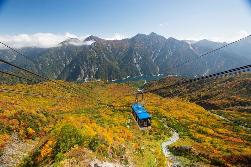 2D1N Tateyama Kurobe Alpine Route & Kamikochi Trip from Nagoya - Day 2: Crossing Tateyama Kurobe by mountain transport