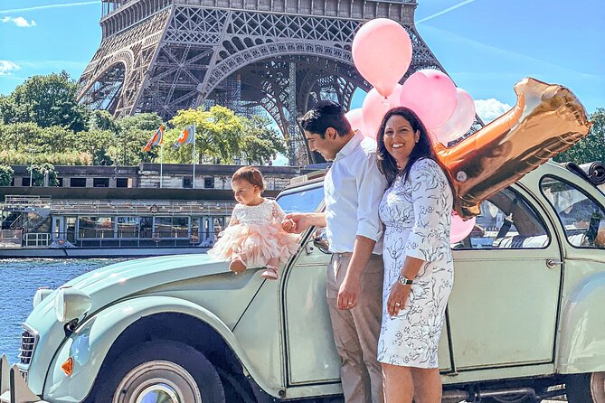 2H Discovery Tour of Paris in 2CV CITROEN - Private Vintage Citroen Tour of Paris