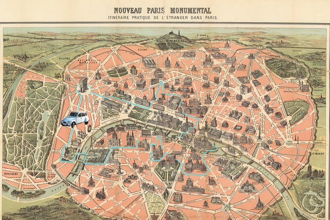 2H Discovery Tour of Paris in 2CV CITROEN - Weather Considerations and Minimum Travelers