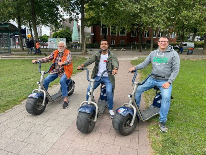 2H Hamburg E-scooter Tour - Tour Itinerary