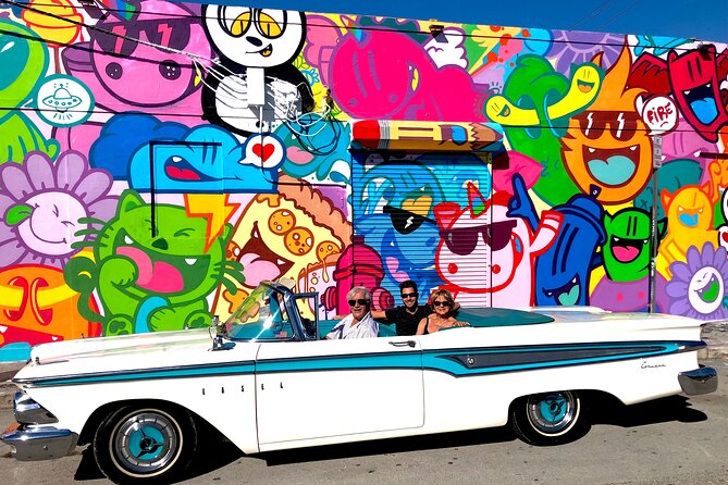 2H Private Classic Car Tour Miami Beach & Wynwood - Tour Highlights