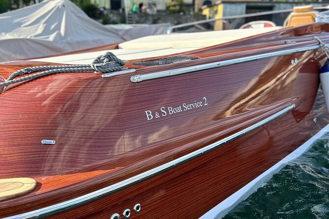 2H Private Wooden Boat Tour on Lake Como - Booking Details