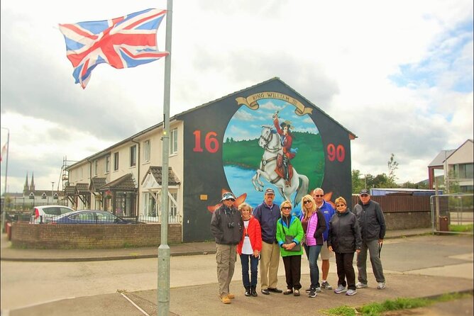 2hours Republican & Loyalist Mural Black Taxi Tour From Belfast - Tour Duration and Location