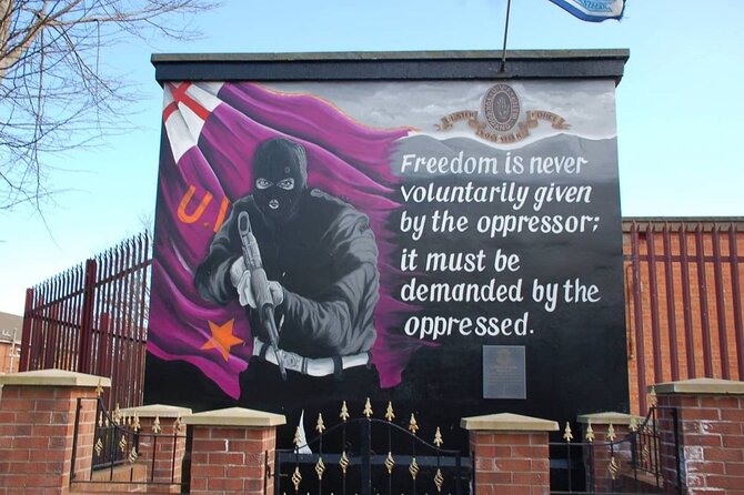 2hours Republican & Loyalist Mural Black Taxi Tour From Belfast - Additional Information for Participants