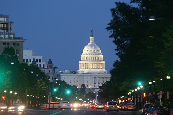 3-4 Hour Private DC City Moonlight Tour by Van - Inclusions and Exclusions
