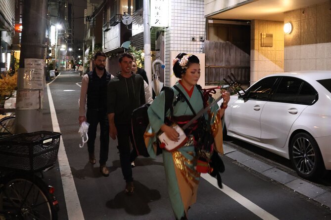 3 Bars and Foods Hopping Tour With Geisha at Araki Cho - Booking Information