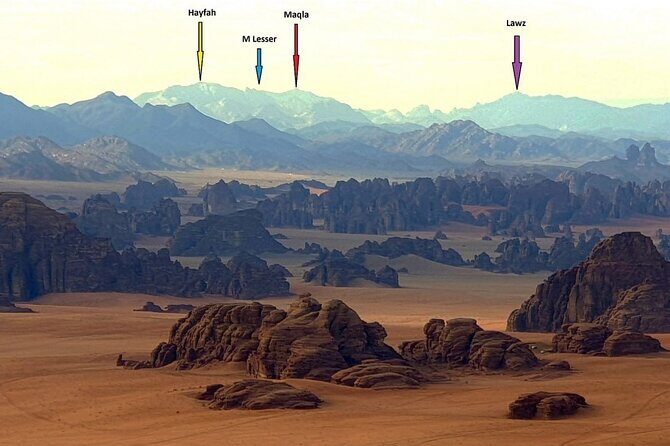 3 Day Archaeological Tour At Jabal Al Lawz - Transportation and Logistics