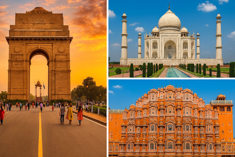 3-Day Delhi, Agra and Jaipur Private Tour - India Golden Triangle - At a glance