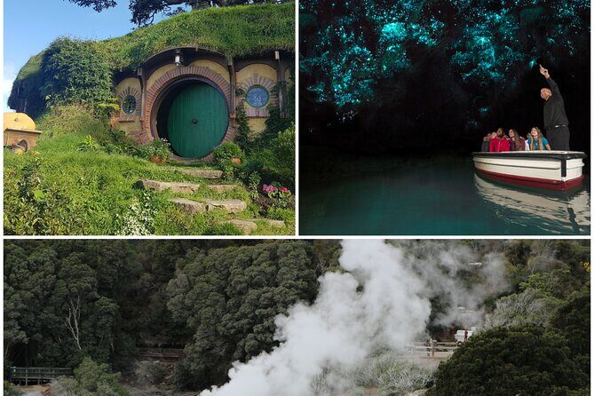 3 Day Hobbiton Rotorua Waiotapu Taupo and Waitomo Caves Tour - How the Itinerary Brings the Best of North Island