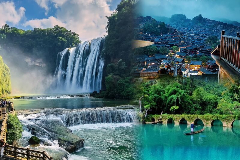 3-day luxury tour of Guizhou (Huangguoshu Waterfall + Xiaoqikong in Libo + Xijiang Qianhu Miao Village) - At a glance