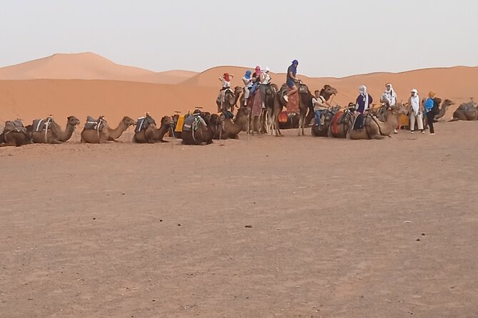 3-Day Tour to Merzouga Erg Chebbi With Food & Camel Trek - Accommodation and Meals