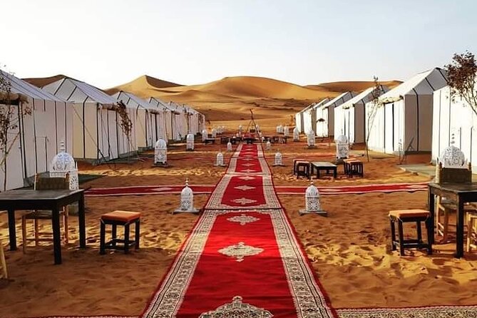 3 Days Adventure From Marrakech to Heart of Merzouga Desert - Accommodations and Meals