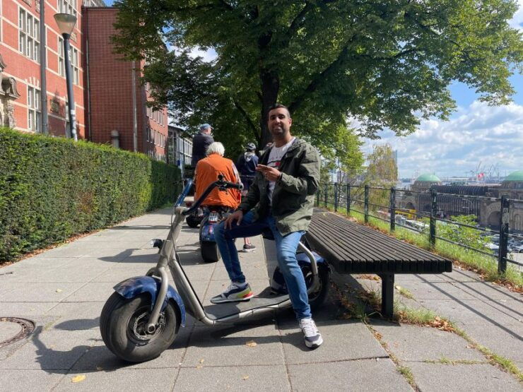 3-H Hamburg E-Scooter Tour - Tour Highlights
