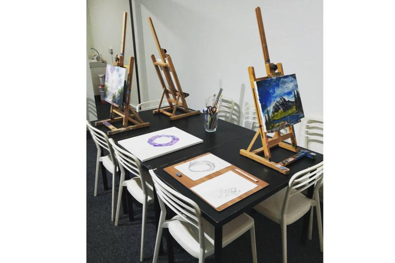 3-hour Art Jamming Class with Free Flow Drinks in Singapore - What three hours of art jamming feels like