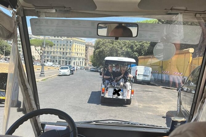 3-Hour Catacumbs and Appian Way Park Guided Tour in Golf Car Pickup - Positive Feedback From Customers