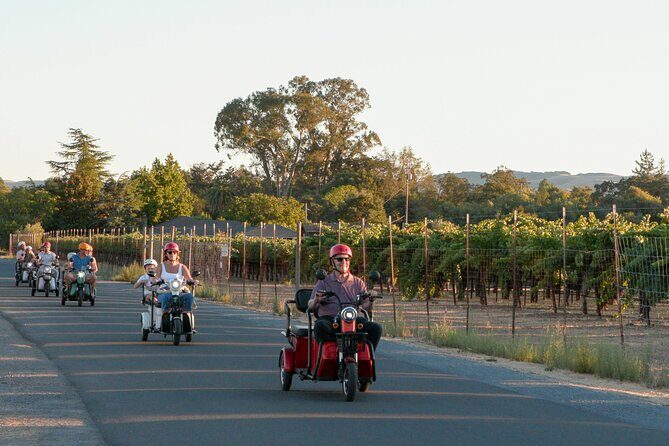 3 Hour Electric Trike Sunset Tour at Sonoma - Practical Tips