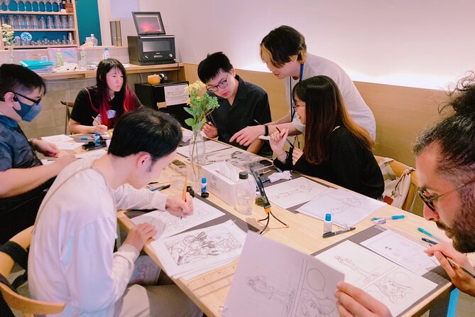 3-Hour Manga Drawing Workshop in Tokyo - Inclusions