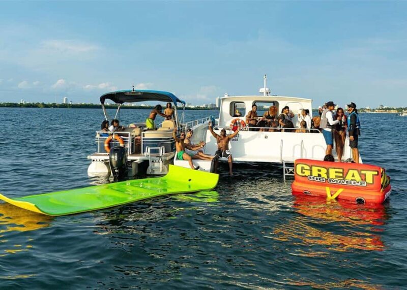 3 Hour Party Boat with Jet Ski Banana Boat & Open Bar Miami - Good To Know