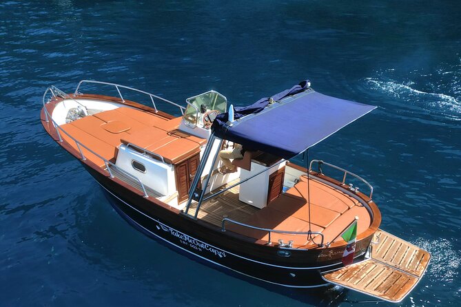 3-Hour Private Boat Tour of Capri With a Swim Stop - Directions and End Point Details