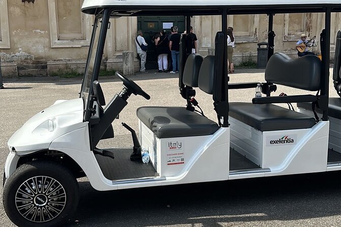 3-Hour Private Golf Cart Tour Around Rome - Pickup and Drop-off Options