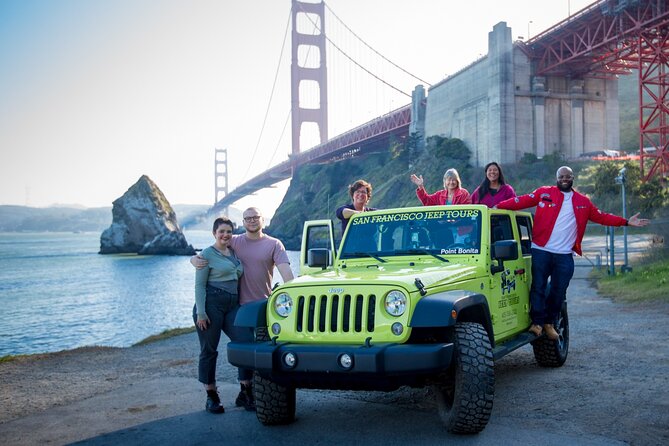 3-Hour Private Group San Francisco Open Top Jeep Tour - Tour Overview