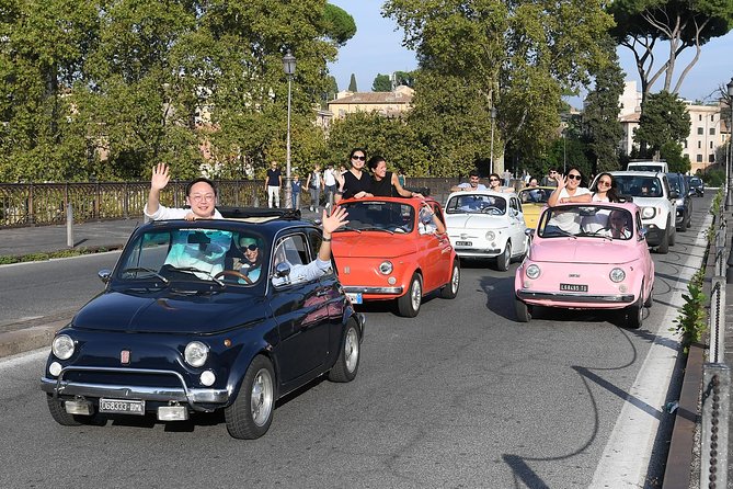 3-Hour Private Rome Sightseeing Tour in a Classic Fiat 500 - Questions and Additional Information