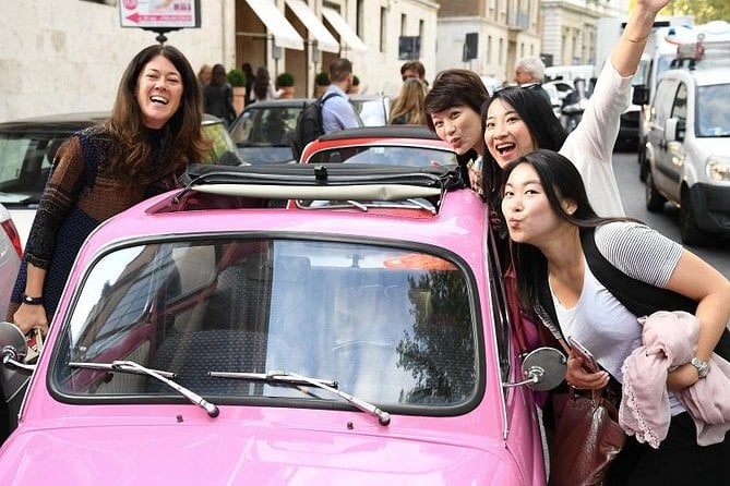 3-Hour Private Rome Sightseeing Tour in a Classic Fiat 500 - Directions