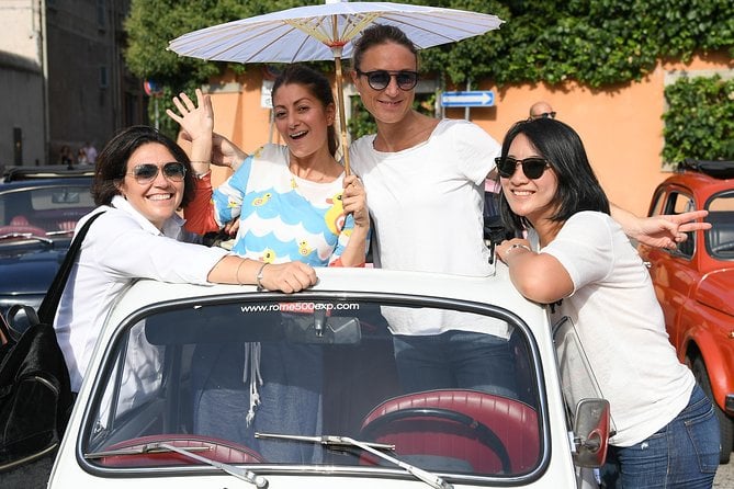 3-Hour Private Rome Sightseeing Tour in a Classic Fiat 500 - Product Code