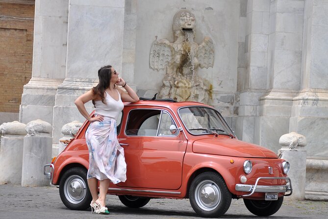 3-Hour Private Tour of Rome in a Vintage Fiat 500 - Vehicle Description