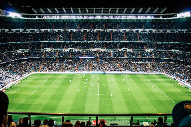 3 Hour Real Madrid Matchday Tour in Santiago Bernabéu With Ticket - Tour Itinerary