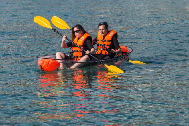 3 Hours Guided Tours in Transparent Kayaks - Participant Information