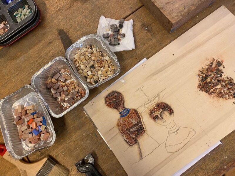3 hours private mosaic lesson in Rome - Who Will Love It?