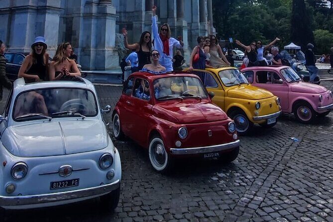 3 Hours Private Tour in Rome on a Vintage Fiat 500 - The Experience: What to Expect