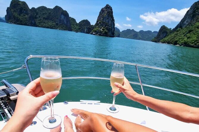 3 hours- sunset tour on romantic Ha Long Bay with a private yacht - What’s Included & What’s Not